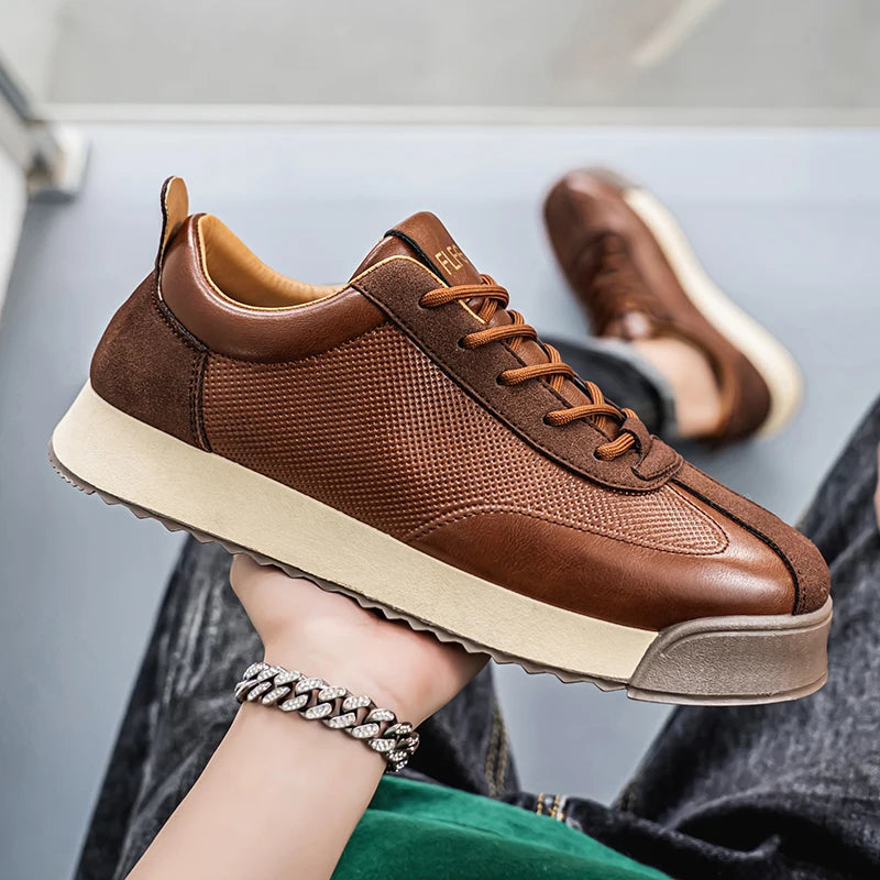 Henley Urban Leather Trainers