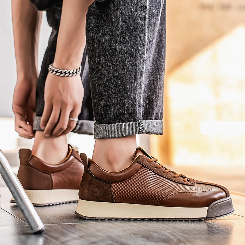 Henley Urban Leather Trainers