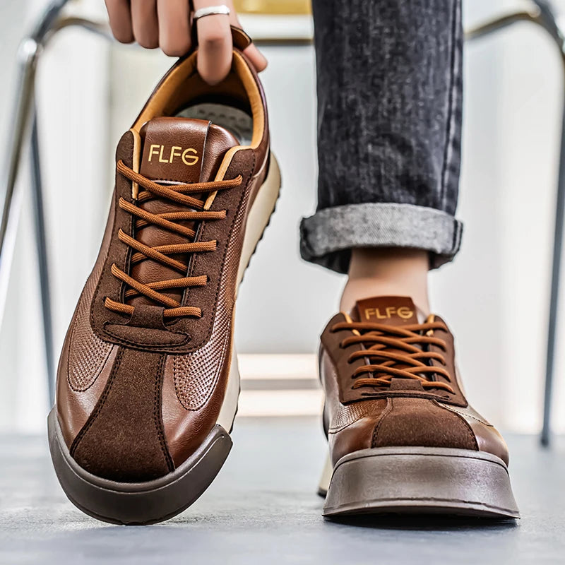 Henley Urban Leather Trainers