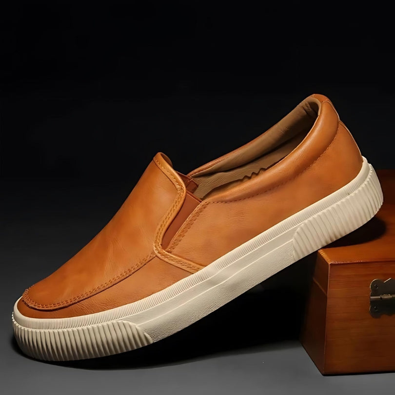 Edoardo Premium Leather Slip-On